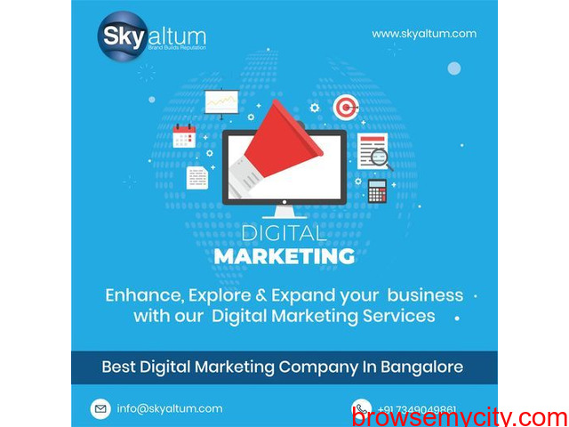 Top and Leading Best Digital Marketing Company in Bangalore Skyaltum - 1/1