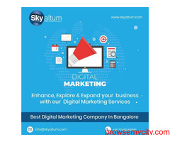 Top and Leading Best Digital Marketing Company in Bangalore Skyaltum