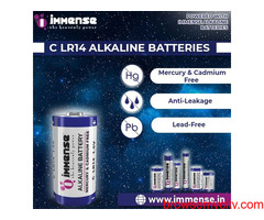 Buy LR14 C size Alkaline battery Wholesale price Immense