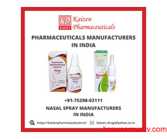 Nasal Spray Manufacturers in India | Kaizen Pharmaceuticals