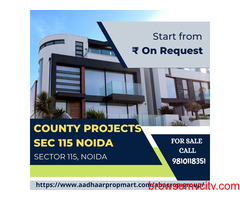 County projects Sector 115 Noida | Price, Updates, Site Map, Location Map