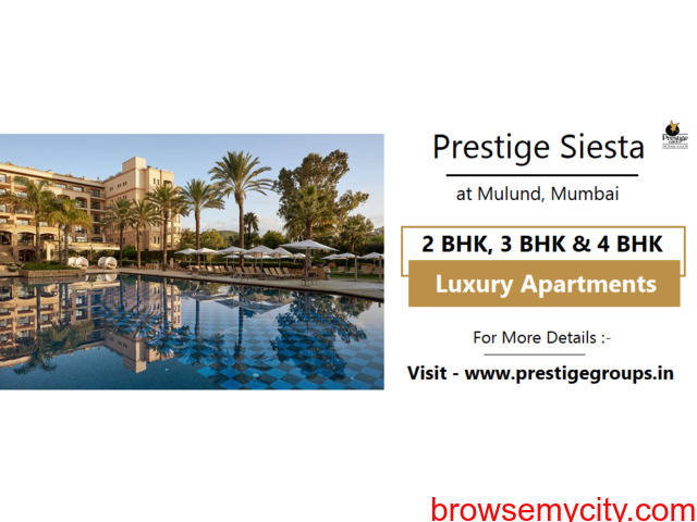 Prestige Siesta Mulund Mumbai - Rediscover your love for fresh air - 1/5