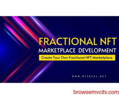 White-Label Frantional NFT Marketplace Development - Bitdeal
