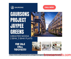 Gaursons Project Jaypee Greens | Luxury 2/3 BHK Apartment In Greater Noida