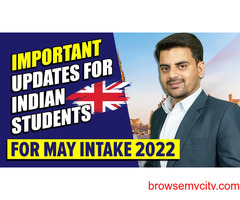 Study in UK : Important Updates for Indian Students | UK May Intake 2022 | UK Student Visa
