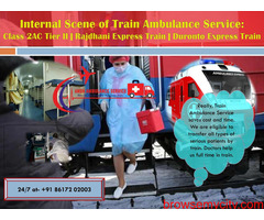 Transfer your baby patient by Train Ambulance Services in Delhi | ANSH