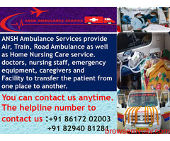 Get your best e-ICU caretaker in Train Ambulance Services from Delhi to Chennai | ANSH