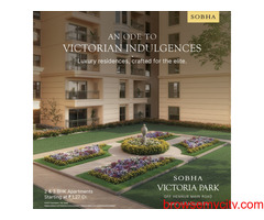 Sobha Victoria Park Hennur, Bangalore - CREATED FOR  ENDLESS HOURS OF BLISS