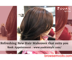 Get yourself a refreshing new hair makeover that suits you