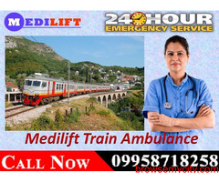 Get Transported to the Desired Destination with Medilift Train Ambulance in Guwahati