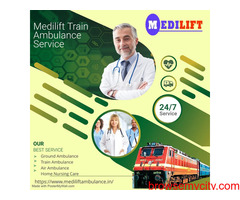 Medilift Train Ambulance in Patna is Providing Fast Response to the Transportation