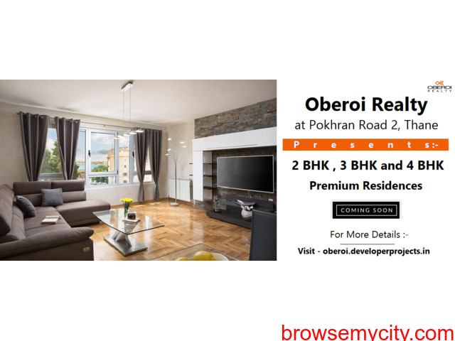 Oberoi Realty Pokhran Road 2 Thane - Welcome To Blissful Living - 1/5