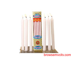 Candles-Pillar Candles-Tealight Candles -AARYAH DECOR