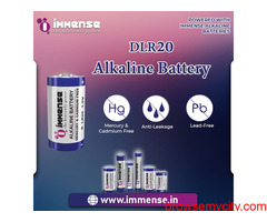 Powerful D Size Alkaline battery for daily life devices Immense