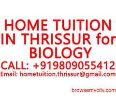 HOME TUITION IN ALUR MATTOM- ICSE, ISC, CBSE,NIOS,STATE BOARD- MATHEMATICS,PHYSICS,CHEMISTRY,BIOLOGY