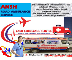 Road Ambulance Service in Patna contact number at budget friendly price |Ansh