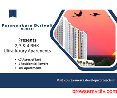 Puravankara Borivali Mumbai - Live At The Center Of Modern Conveniences & Entertainment