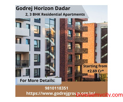 Godrej Horizon Dadar | 2, 3 BHK Luxury Residential Apartments In Mumbai
