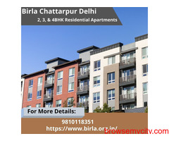 Birla Chattarpur Delhi Launched 2 BHK, 3 BHK & 4 BHK Luxury Apartments
