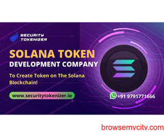 Solana Token Development Company - Security Tokenizer
