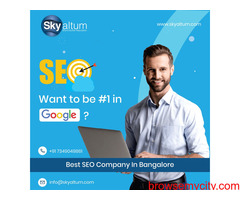 Looking for 1st Page Results in Google? Best seo company in Bangalore Skyaltum