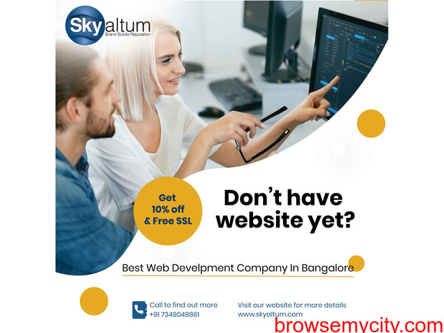 Get a professional website with Best website design company in Bangalore - 1/1