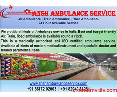 Best Ambulance Services in Patna price & contact number |Ansh