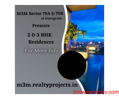 M3M Sector 79A & 79B Gurgaon - Wonderful Abode That Houses Your Dreams
