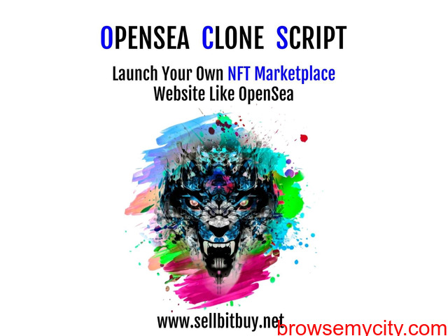 Create Your Own NFT Marketplace Website Like OpenSea - OpenSea Clone Script - 1/1