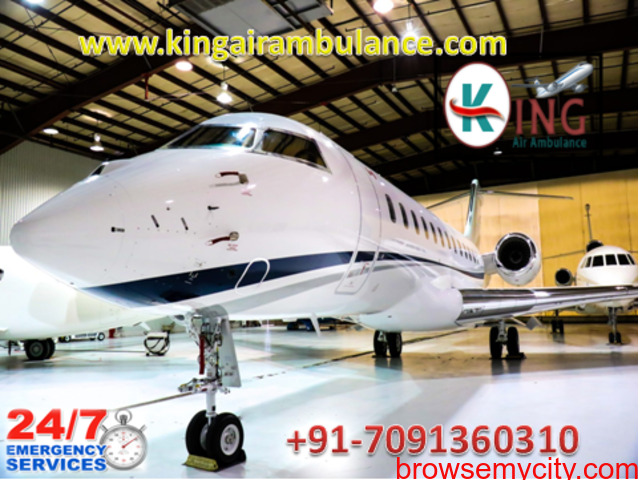 Pick High-Level King Air Ambulance Service in Nagpur with Medical Tool - 1/1
