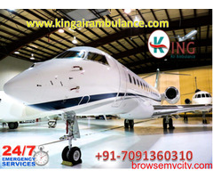 Pick High-Level King Air Ambulance Service in Nagpur with Medical Tool