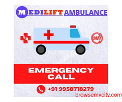 Medilift Ambulance Service in Delhi @ Low Cost & Fast Response