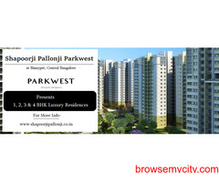 Shapoorji Pallonji Parkwest At Binnypet, Central Bangalore - For The Best Of You!