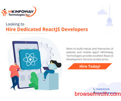 Hire ReactJS developers for custom website development