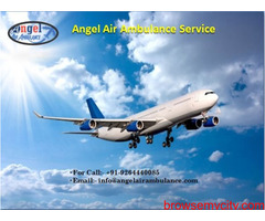 Angel Air Ambulance Service in Ranchi Confers Quite Advanced Aircraft