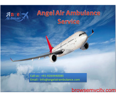 Pick Angel Air Ambulance in Varanasi for Utmost Caring Of Gravelly Ill Ones