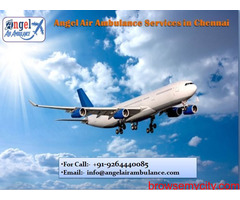 Pick Angel Air Ambulance Services in Chennai for Genuine Medical Convenience