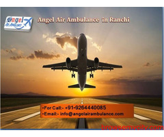 Get Angel Air Ambulance Services in Ranchi with Expropriate Medical Team Support