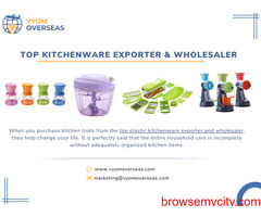 Top Kitchenware Exporter & Wholesaler | Vyom Overseas