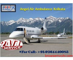 Hire Angel Air Ambulance in Kolkata with the Significant Therapeutic Support