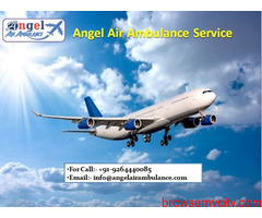 Opt For Merely Angel Air Ambulance in Delhi for Thoroughly Safe Relocation