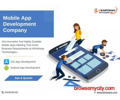 Top Custom Mobile App Development Company | HKInfoway Technologies