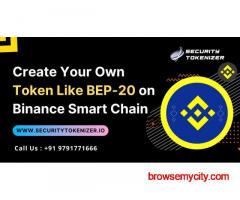 Create BEP20 Tokens On Binance Smart Chain(BSC) | BEP20 Token Development Company
