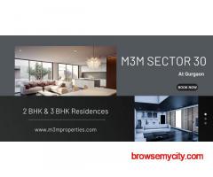 M3M Sector 30 - Where Your Life Blossoms Naturally At Gurgaon