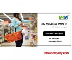 M3M Commercial Sector 113 Gurgaon - Larger Than Life Entrance