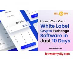 White Label Cryptocurrency Exchange Software Development  Services - Sellbitbuy