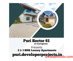 Puri The Aravallis  Sector 61, Gurugram - Celebrate A New Lifestyle