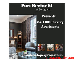 Puri The Aravallis  Sector 61, Gurugram - Celebrate A New Lifestyle
