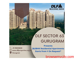 Dlf Sector 63 Gurugram | Developed 2 and 3 BHK Residential Apartments