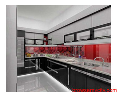 Island modular Kitchen Interior designers in Coimbatore | Ricco Interiors